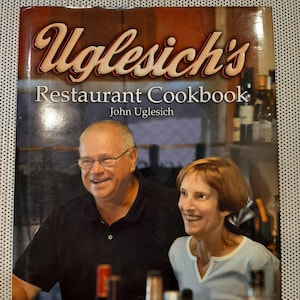Vintage 2004 Uglesich&#39;s Restaurant New Orleans Hardcover Cookbook Creole Cooking by John Uglesich