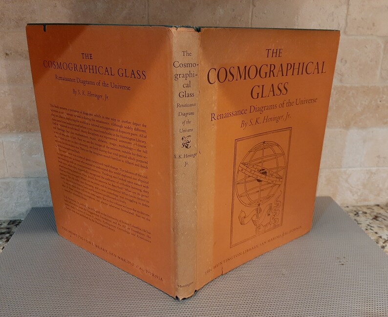 Vintage 1977 Cosmographical Glass Renaissance Diagrams of the Universe ...