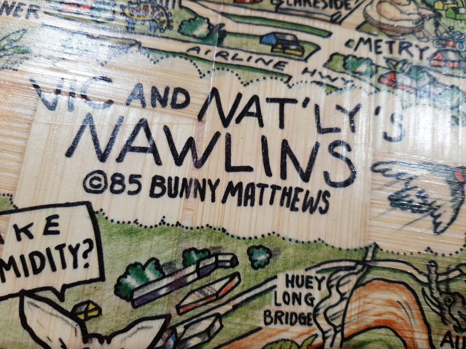 Vintage 1985 Bunny Matthews Vic and Nat'ly Art Nawlins New Etsy