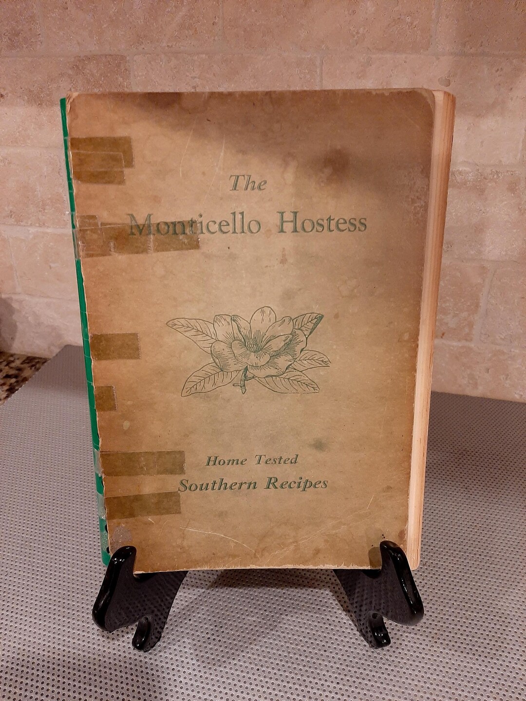 Vintage 1951 the Monticello Hostess: Home Tested Southern Recipes