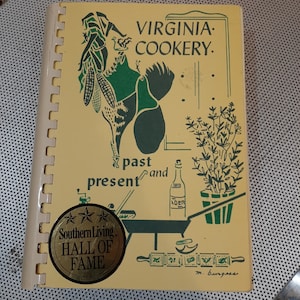 Vintage 1993 (11th Printing) Virginia Cookery Women&#39;s Auxiliary of Olivet Episcopal Church Franconia Virginia Church Lady Cookbook