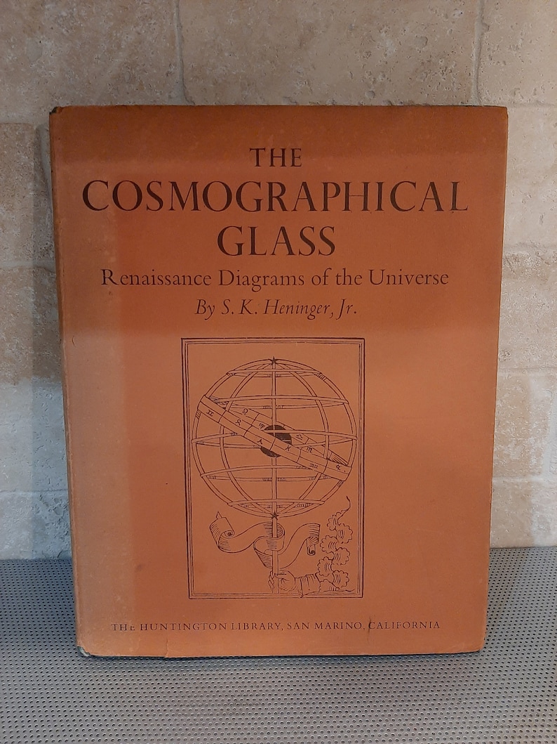 Vintage 1977 Cosmographical Glass Renaissance Diagrams of the Universe ...