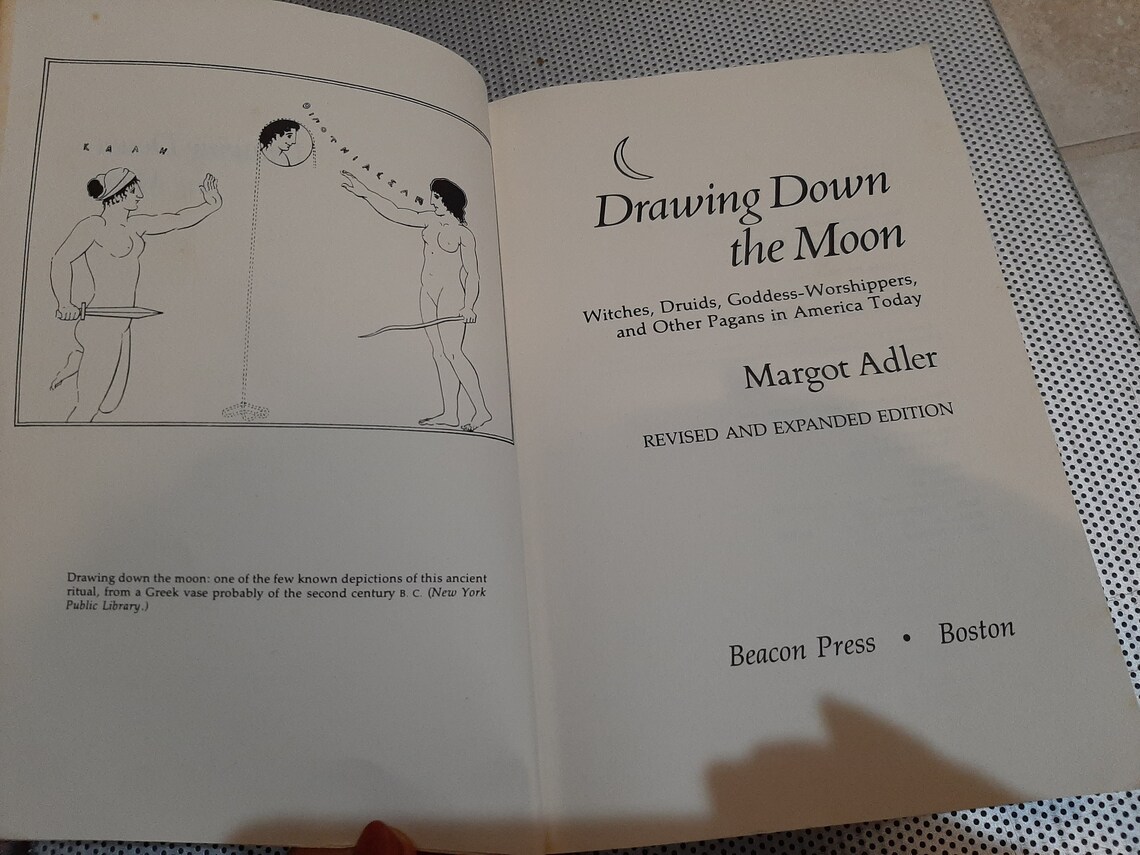 Vintage 1986 Drawing Down the Moon by Margot Adler Paperback Book ...