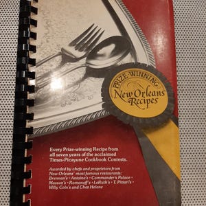 Vintage 1979 Prize-Winning New Orleans Recipes from the Times Picayune Cooking Contests 154 Recipes RARE Cookbook
