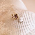 Personalized Oval Locket Necklace with Photo, Custom Engraved Memorial Jewelry, Gold Photo Necklace, Anniversary Gift, Mother's Day gift