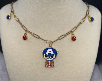 Captain America Necklace