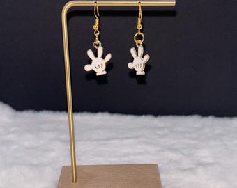 Pendientes de guante de Mickey Mouse