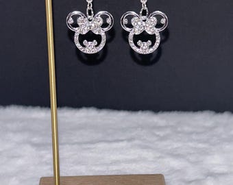 Minnie Maus Strass Ohrringe