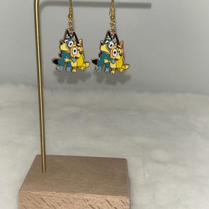Bluey and Bingo Earrings