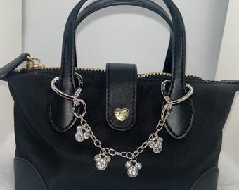 Micky Maus Kleiner Strass Taschenanhänger