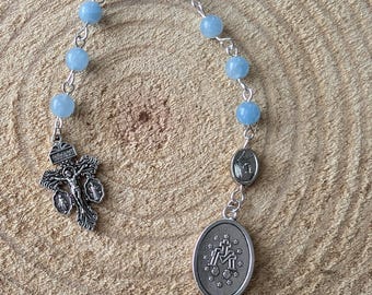 Mother Teresa Flying Novena Chaplet Rosary Miraculous Medal Chaplet