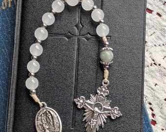 The Lourdes Chaplet St. Bernadette Catholic Rosary Prayer Beads