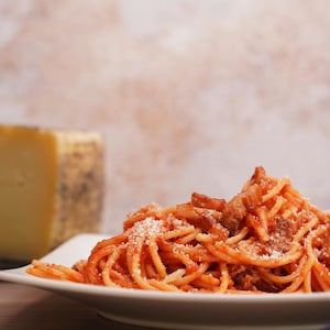 Authentic Italian Amatriciana Pasta Recipe – Printable PDF, Easy Step-by-Step Instructions, Perfect for Italian Food Lovers!