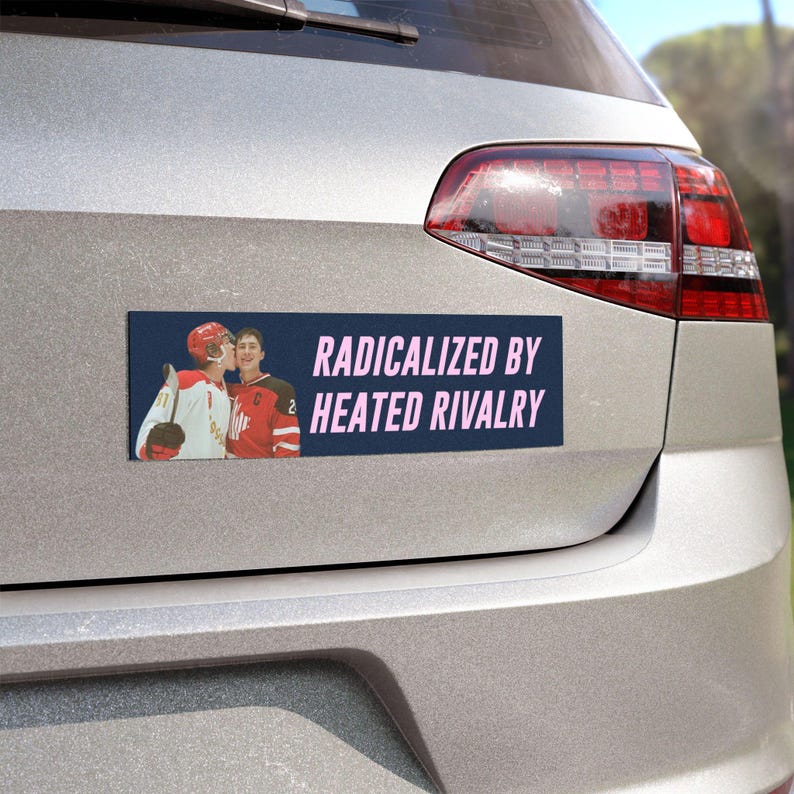 Radicalized by Heated Rivalry Cottage Bumper Magnet | Heated Rivalry Sticker | Hockey Merch | Gay Love image 6