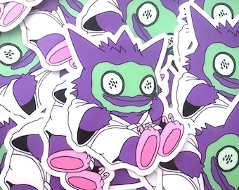 Gengar Pokemon Vinyl Sticker – Self Care Face Mask