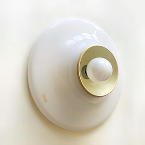 70s very rare vintage Italian design XL elemental flush mount ceiling lamp/ wall lamp by Luigi Massoni for iGuzzini Italy.