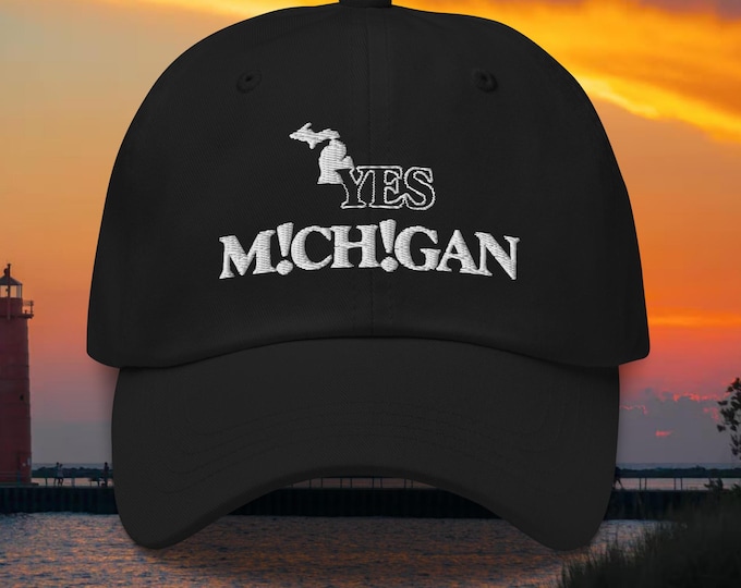 YES M!CH!GAN Dad Hat
