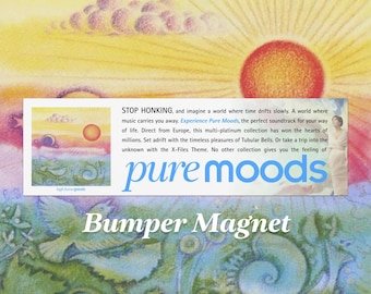 Pure Moods CD Commercial Bumper Magnet