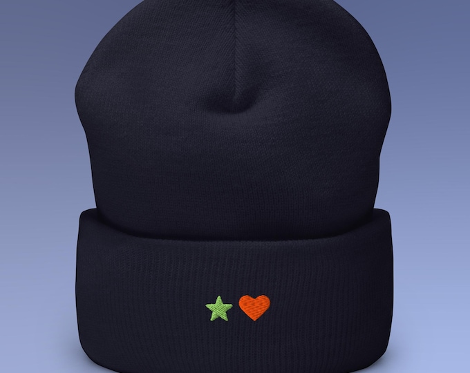 Letterboxd 1-Star + Heart beanie
