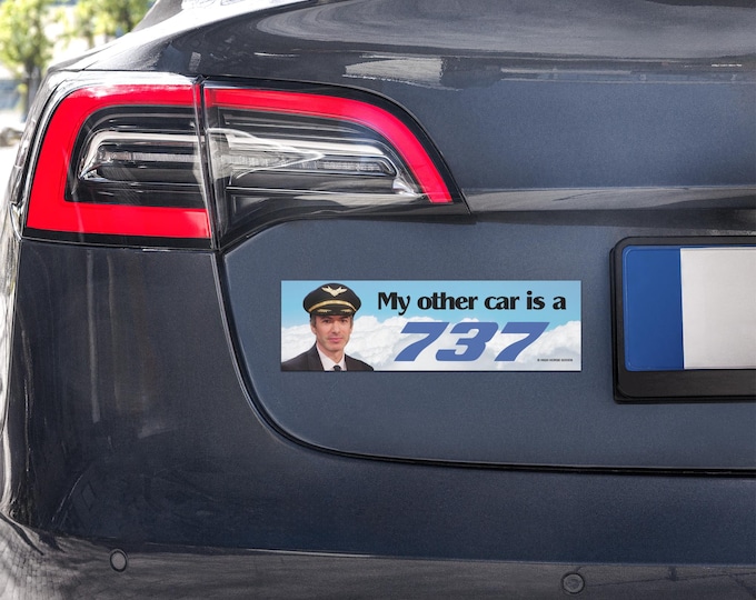 My Other Car is a 737 bumper sticker - Nathan Fielder - The Rehearsal Season 2 - HBO
