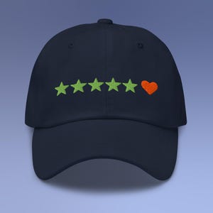Letterboxd 5 stelle e cappello a forma di cuore