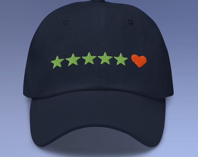 Letterboxd 5 Stars & Heart Hat