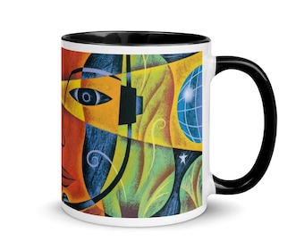 Global Village Coffeehouse Mug