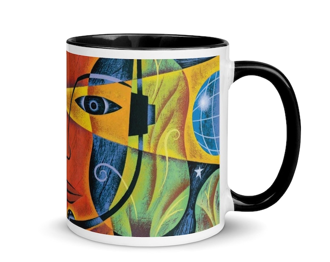 Global Village Coffeehouse Mug