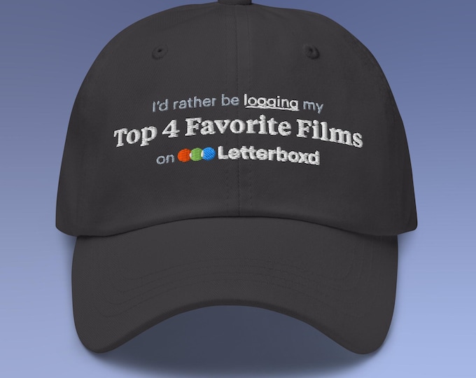 I'd rather be logging my Top 4 Favorite Films on Letterboxd hat