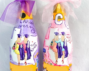 College Graduate Celebration Bottle