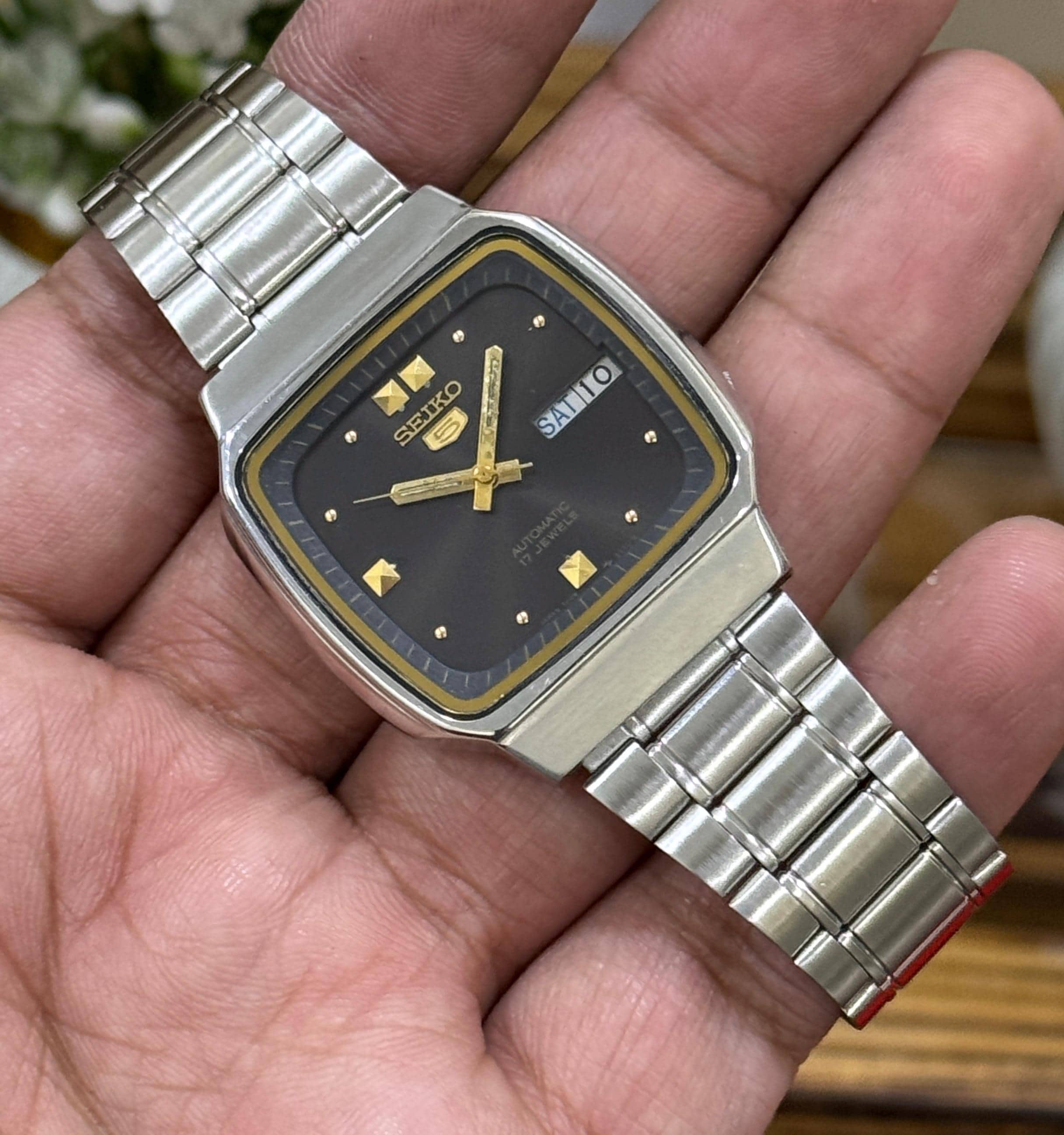 Seiko 5 Vintage Square - Etsy UK