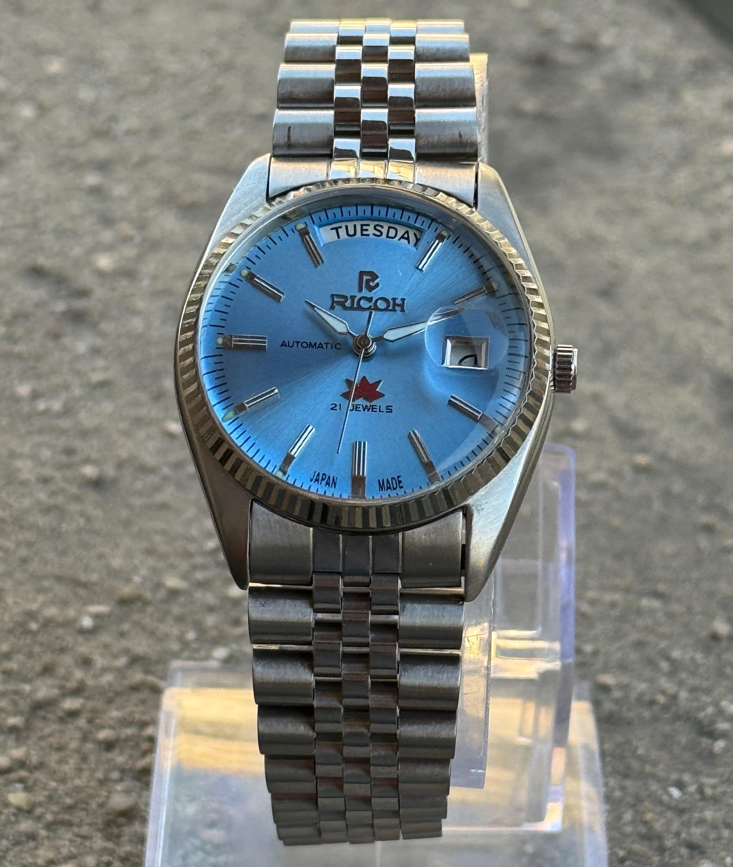 Bracelet Acier Inoxydable Style Président - Compatible Seiko 18mm - Argenté - Neuf