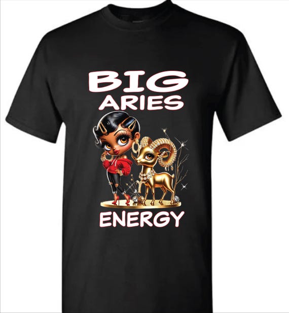 Aries Boop T-shirt/Crew Sweatshirt/Hoodie (Unisex)
