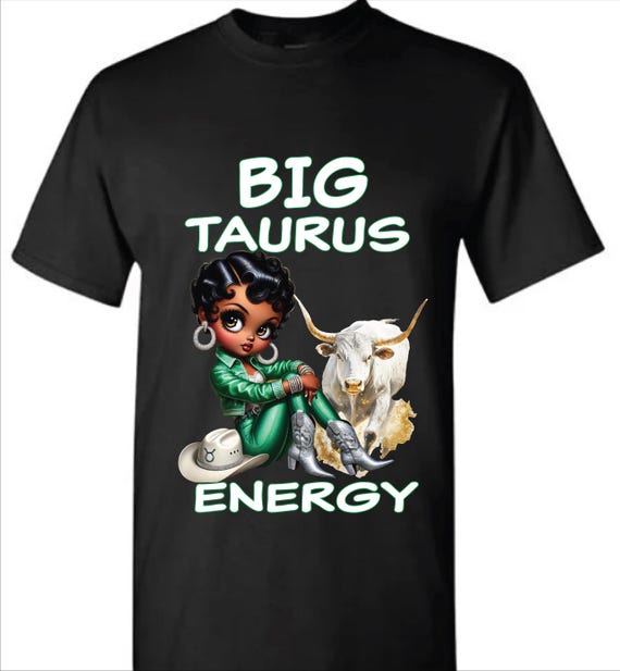 Taurus Boop Unisex T-shirt/Crew Sweatshirt/Hoodie (Unisex)