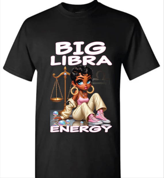 Libra Boop T-shirt/Crew Sweatshirt/Hoodie (Unisex)