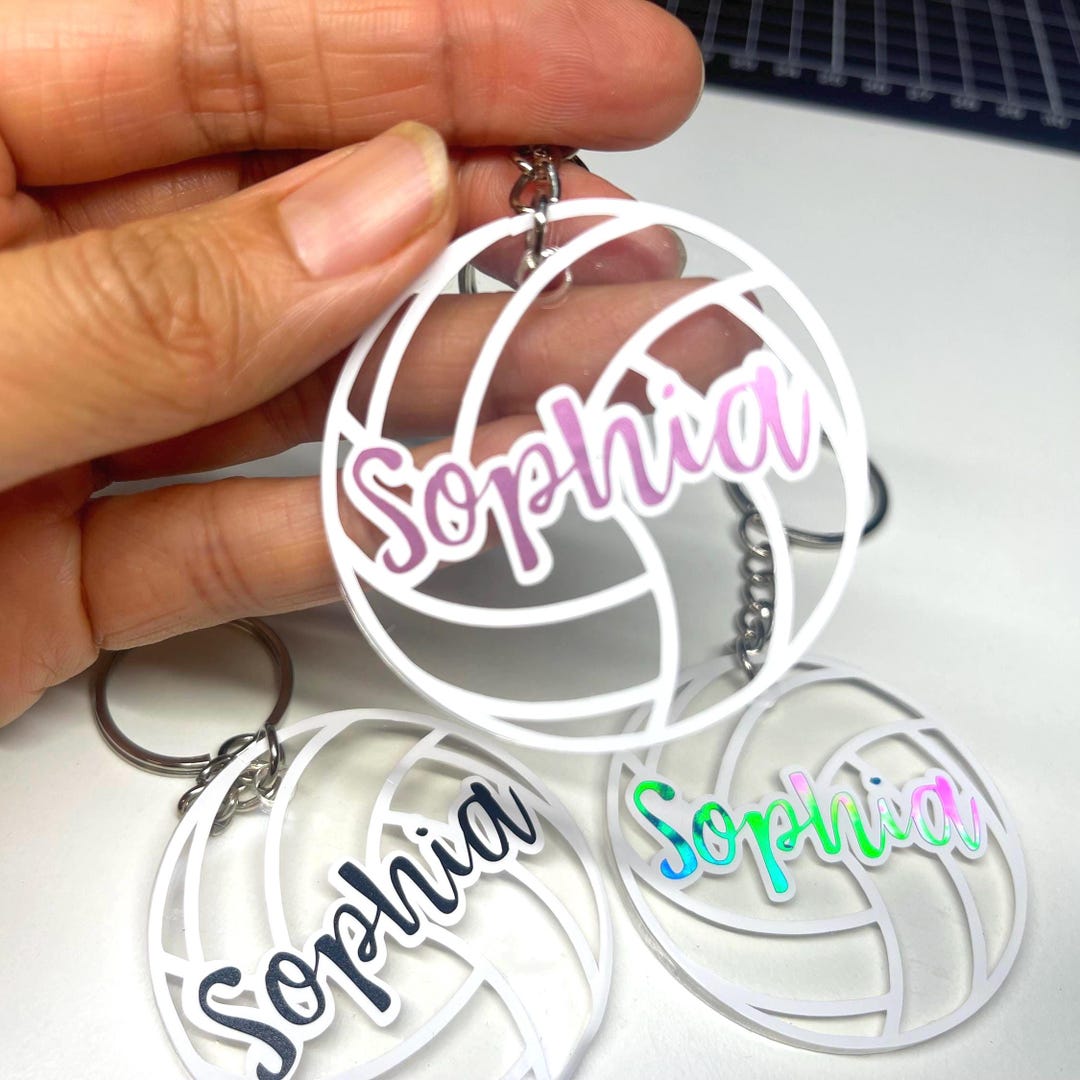 Personalised Netball Keyrings - Etsy