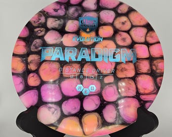 Discmania Neo Paradigm teñido a medida, 173 g: driver de distancia para golf de disco: "Escalas cambiantes"