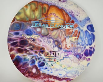 Lone Star Alpha Texas Ranger teñido a medida, 175 g: driver de golf de gama media, "Andromeda's Shore"