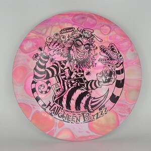 Custom Dyed Discraft ESP Glow Buzzz, 179g - Disc Golf Midrange Driver - "Nestled in the Netherworld"