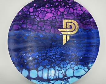 Driver de golf de disco de gama media ESP Buzzz teñido a medida (sello de Paige Pierce), 177 g - "Pierce the Ceiling"