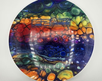 Driver de golf de calle de disco teñido a medida Innova Star IT (F2), 171 g, "Rainbow Pebbles"