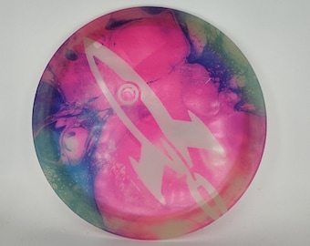 Driver de golf de calle de disco Eclipse Lift, teñido a medida, 174 g, "Liftoff"