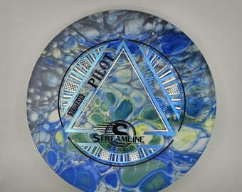 Anclaje óptico Latitude 64 teñido a medida, 180 g - Driver de rango medio para disc golf - "Silty Seabed"