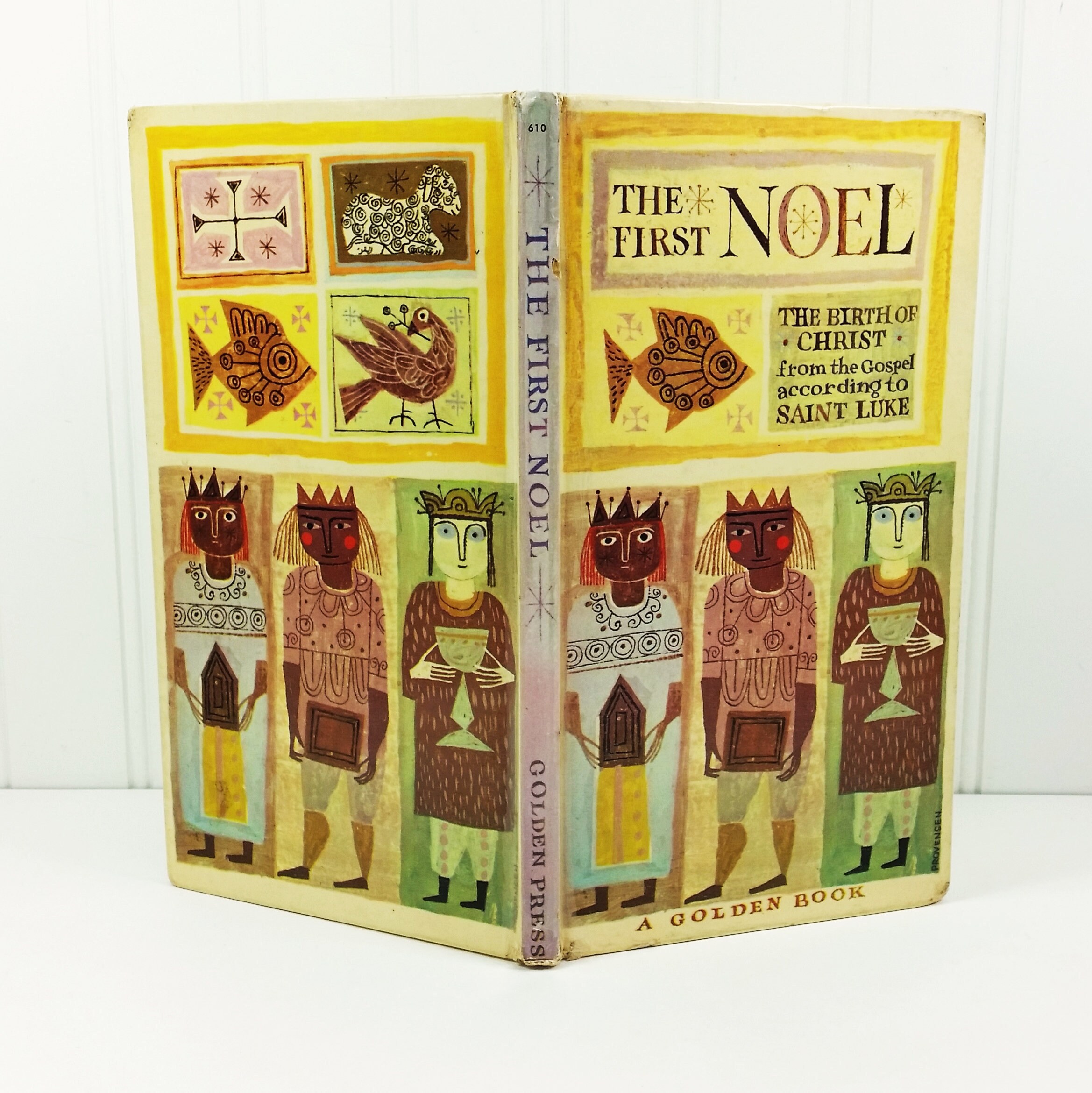 The First Noel, A Golden Book by Alice and Martin Provensen, 1959