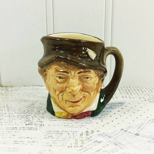 Royal Doulton Paddy Mug 1940s Miniature Toby Character Mug "A" Mark Made in England