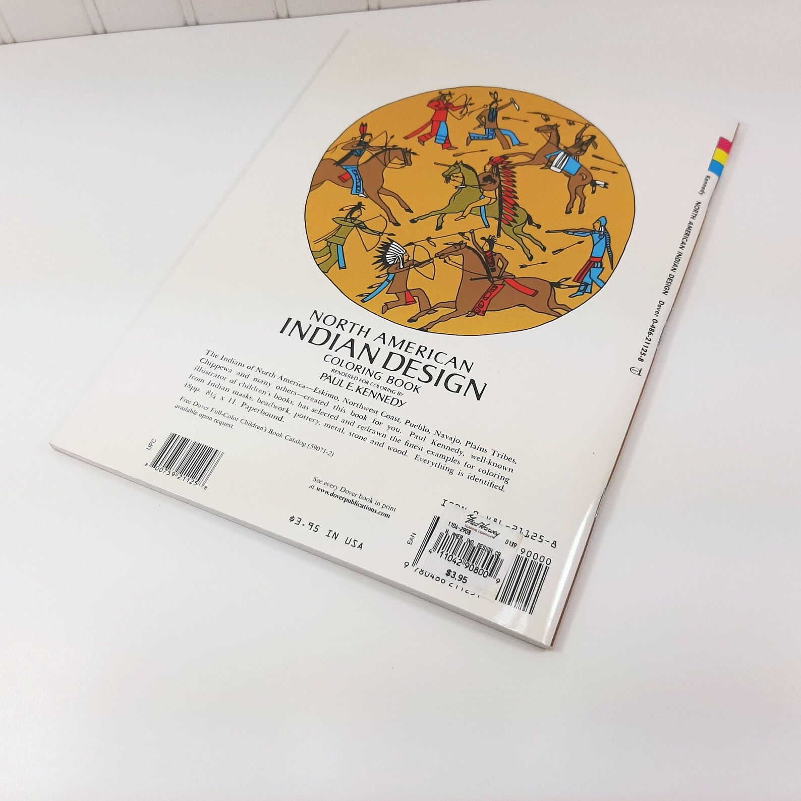 North American Indian Design Coloring Book Paul E Kennedy Etsy
