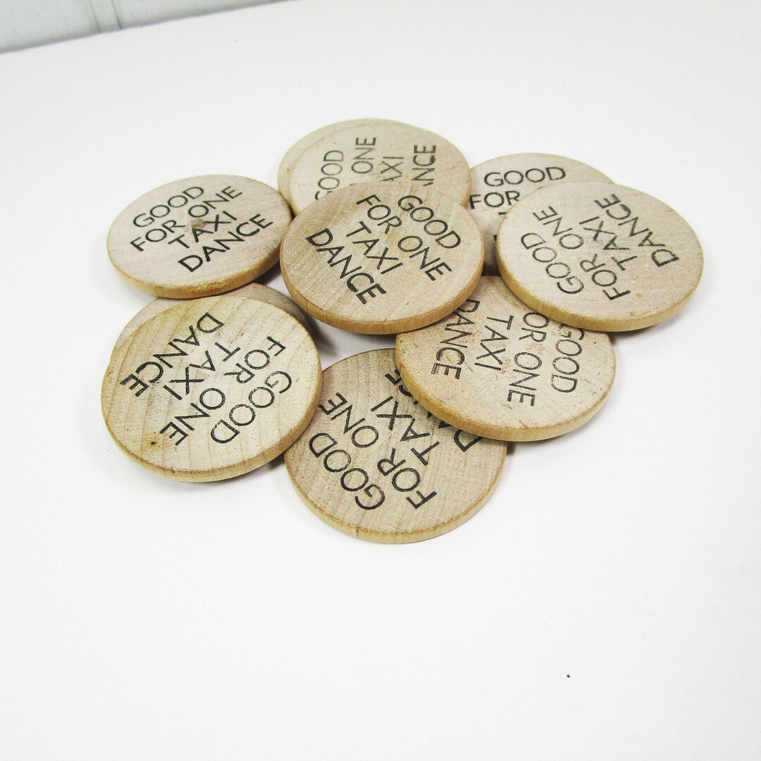 Wooden Nickels Taxi Dance Good for One Dance Vintage Dorscy Productions