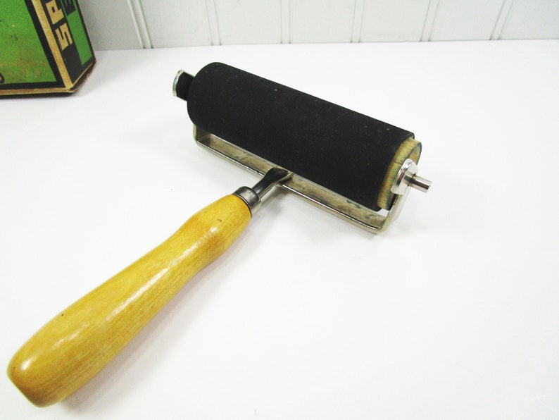 Speedball Brayer for Block Printing Vintage 4 Inch Roller No. Etsy