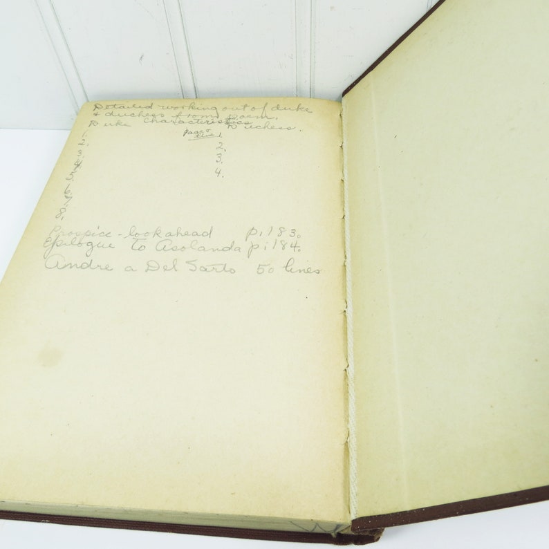 Selections From Browning by Robert Morss Lovett 1906 Ginn and Etsy