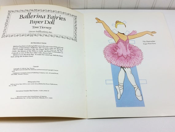 Dover Paper Dolls Ballet Dancers Paper Dolls